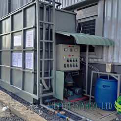 Hệ thống xử lý nước thải sinh hoạt công suất 7-11 m3/ngày