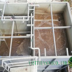 xử lý nước thải sinh hoạt công suất 15-20 m3 ngày đêm