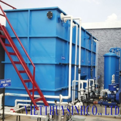 hệ thống xử lý nước thải sinh hoạt công suất 50 m3 ngày đêm