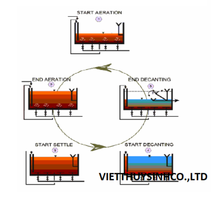 ảnh hưởng tới các quá trình sinh học trong bể SBR