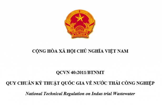 QCVN 40 : 2011 BTNMT