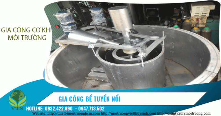Gia công bể tuyển nổi DAF