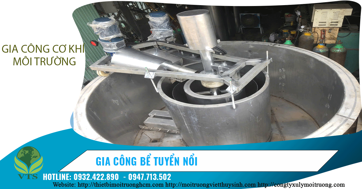 Gia công bể tuyển nổi DAF