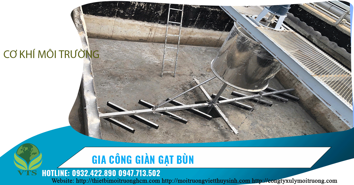 giàn gạt bùn