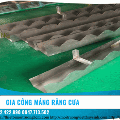 Máng thu nước răng cưa
